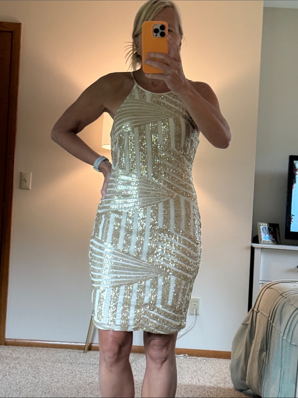Sequin Party dress.